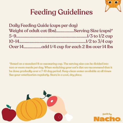 Made by Nacho Premium Dry Cat Food High Protein Kibble with Freeze Dried Pieces for Enhanced Nutrition and Flavor 10lb Bag (Sustainably-Caught Salmon, Whitefish & Pumpkin), Limited Ingredients in Saudi Arabia