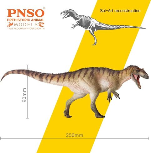 PNSO Prehistoric Dinosaur Models:52 Yinqi The Yutyrannus in Saudi Arabia