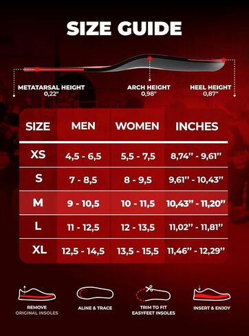 Arch Support Insoles for Sport - Sport Insoles - Running Accessories for Women and Men - Knee Support & Knee Pain in Kuwait