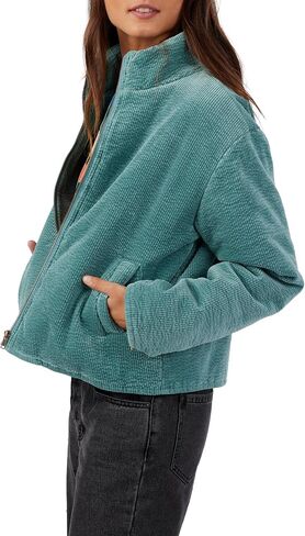 O'NEILL Womens Mabeline Jacket, Taupe Gray, S in Saudi Arabia