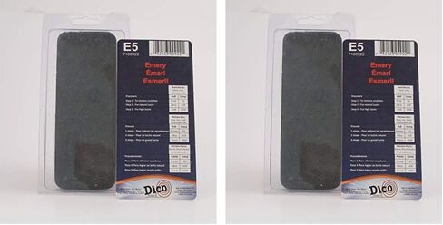 Dico E5 Emery Buffing Compound, Black, Brick in Saudi Arabia