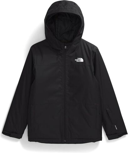 THE NORTH FACE Boys' Freedom Insulated Jacket, Summit Gold Paint Lightening Small Print, X-Small in Kuwait