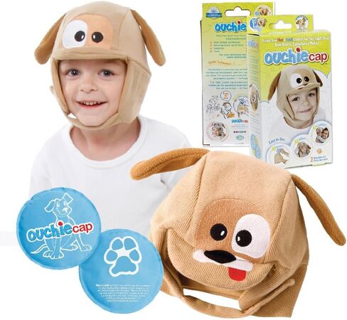 Kids Ice Packs for Boo Boos, Wearable Handsfree Kids Ice Packs Hot and Cold Pack. Toddler Ice Packs for Injuries Reusable Kids, Treats Bumps, Bruises, Fever & More. FSA/HSA Eligible in Saudi Arabia