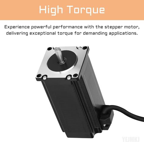 3pcs Nema 23 Stepper Motor 1.2Nm/169.92oz.in 56MM Bipolar 4A High Torque Nema23 Step Motor 1.8deg 4 Wires 57 Motors for 3D Printer CNC Milling Engraving Machine, 2.25x2.25x2.21inch in Saudi Arabia