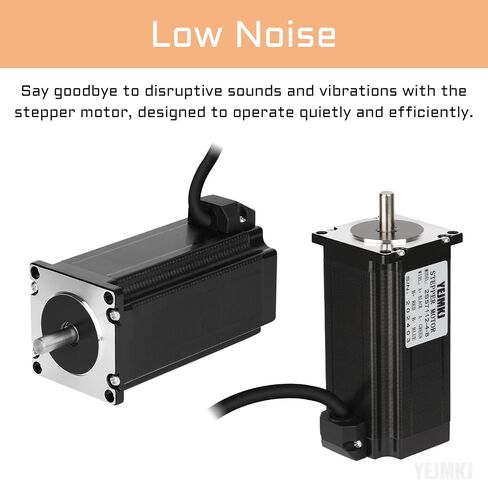 3pcs Nema 23 Stepper Motor 1.2Nm/169.92oz.in 56MM Bipolar 4A High Torque Nema23 Step Motor 1.8deg 4 Wires 57 Motors for 3D Printer CNC Milling Engraving Machine, 2.25x2.25x2.21inch in Saudi Arabia