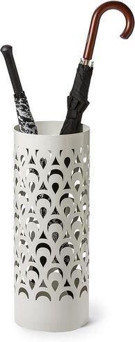 Mango Steam Tall Round Umbrella Holder 21.75 Inches Tall (Peacock Black) in Saudi Arabia