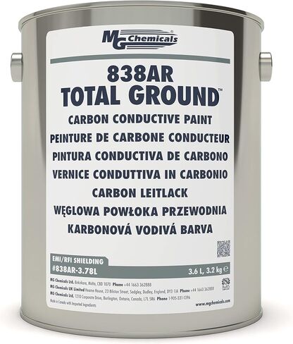MG Chemicals 838AR-55ML Total Ground Carbon Conductive Coating, 55 mL Bottle in Kuwait