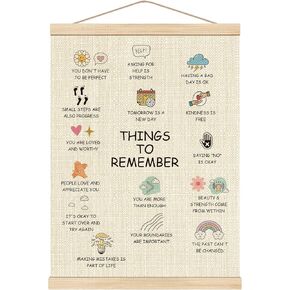 Boat Wades Mental Health Feelings Wheel Poster Hanger Frame, Feelings Emotions Chart Wall Art Hanging Banner Decor for Therapy Office School Counselor Office Calming Corner Classroom, 12x16