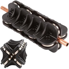 Wostore 1/4 Inch O.D. Handheld Tubing Straightener For Brake Line Fuel Line Copper/Aluminum/Steel Coils
