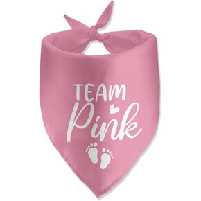 It's a Girl Gender Reveal Baby Announcement Dog Bandana Pink Dog Bandana Pregnancy Announcement Pet Scarf Pet Accessories for Pet Dog Lover Pregnancy Reveal Ideas