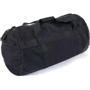 Heavy Duty Mesh Gear Duffle Bag for Scuba Diving and Snorkeling Large Mesh Travel Duffel Bag (Without Pocket, 30-Inch)
