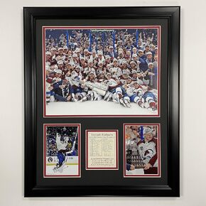 Colorado Avalanche | 2021-2022 Stanley Cup Champions | 18"x22" Framed Photo Collage (Celebration)