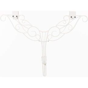 [Front Door WREATH HANGER] - Antler Design | ADJUSTABLE Hook Length for Tall and Small Doors | PADDING to Prevent Damage like Scratch and Dents | Heavy Duty Cast Iron Metal Hangar (Black)