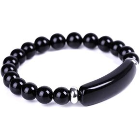 Link Pheromone Bracelet for Women Rose Quartz Pheromone Bracelet Healing Crystal Bracelet Stretchy Beaded Bracelets Handmade Energy Chakra Natural Stone Beaded Bangle Trendy Jewelry Gifts