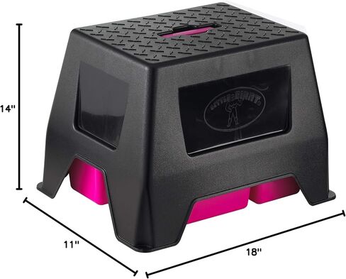 Little Giant Stable Storage Box and Stool DuraTote Stool and Tote Box with Carrying Handle (Red) (Item No. DTSSRED) in Saudi Arabia