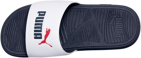 PUMA Men's Cool CAT 2.0 Slide Sandal, Blue Skies-New Navy, 8 in Saudi Arabia