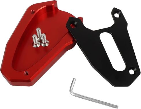 Kickstand Extender Enlarger Pad Side Stand Extension Plate Replacement for Suzuki SV650 SV650X 2015-2023 Side Parking Stand Foot Pad(Blue) in Saudi Arabia