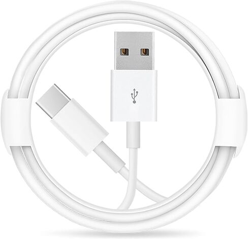 iPhone 15 Carplay USB-A to USB-C Cable, for iPhone 15, 15 Pro Max, 15 Plus, iPad Pro 12.9/11, iPad 10th Gen, iPad Air 5th/ 4th Gen, Mini 6th Gen Charger Car Charging Cable Replacement (White) in Saudi Arabia