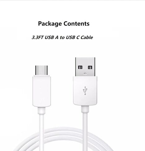 iPhone 15 Carplay USB-A to USB-C Cable, for iPhone 15, 15 Pro Max, 15 Plus, iPad Pro 12.9/11, iPad 10th Gen, iPad Air 5th/ 4th Gen, Mini 6th Gen Charger Car Charging Cable Replacement (White) in Saudi Arabia