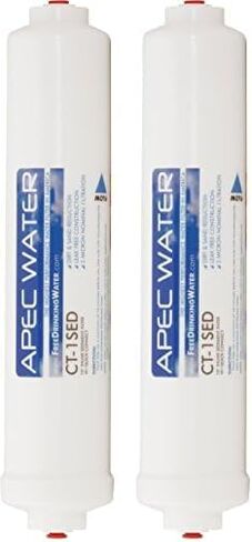 APEC Water Systems Ultimate US Made Stage 1, 10", High Capacity Sediment Replacement Filter with 1/4" Quick - Connector (CT-1SED) in Saudi Arabia