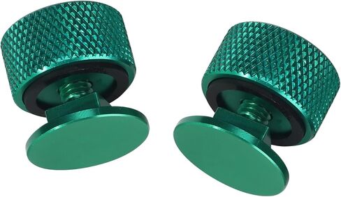 3mirrors Welding Hood (Pipeliner) Helmet Fasteners Gold Headgear Replacement Parts Accessories Screws Flip Hood Aluminum - Anodized w/Silicone Washer 1 Pair in Kuwait