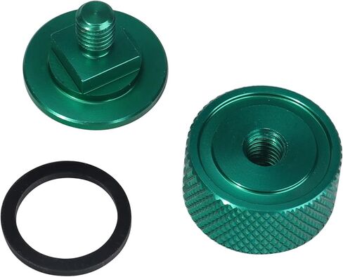 3mirrors Welding Hood (Pipeliner) Helmet Fasteners Gold Headgear Replacement Parts Accessories Screws Flip Hood Aluminum - Anodized w/Silicone Washer 1 Pair in Kuwait