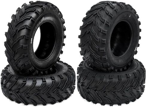 مجموعة من 4 إطارات Garvee 24x8-12 أمامية و24x9-11 خلفية ATV UTV 6PR TL MARS 24x8x12 24x9x11 in Kuwait