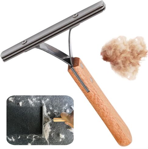 Pet Hair Remover,Lint Remover for Deep Cleaning Special Cat Hair Remover Multi Fabric Edge and Carpet Dog Hair Remover for Car,Rugs,Couch,Pet Towers-Easy Gets to Every Hair in Saudi Arabia
