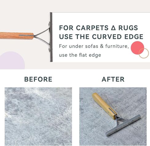 Pet Hair Remover,Lint Remover for Deep Cleaning Special Cat Hair Remover Multi Fabric Edge and Carpet Dog Hair Remover for Car,Rugs,Couch,Pet Towers-Easy Gets to Every Hair in Saudi Arabia