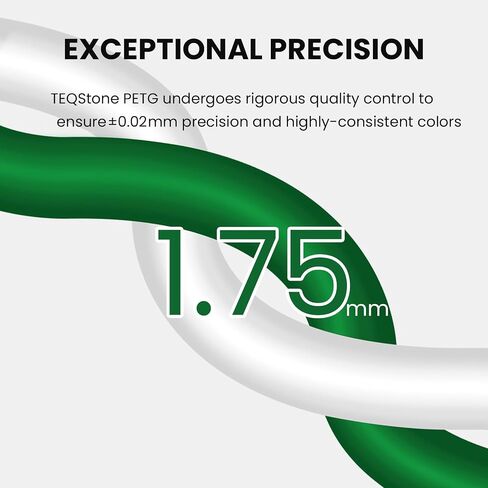 TPU Filament 1.75mm New Green 1Kg Spool 95A Flexible Soft 3D Printer Filament Consistent Diameter +/-0.03mm in Vacuum Package in Saudi Arabia