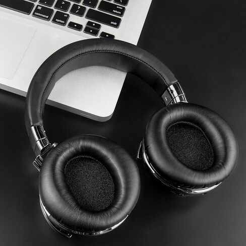 استبدال وسائد الأذن من جل التبريد SOULWIT لسماعات الرأس Cowin (Silensys) E7/E7 Pro (لا تناسب SE7)، وسادات الأذن من نسيج الحرير الجليدي، ورغوة عزل الضوضاء - أسود in Saudi Arabia