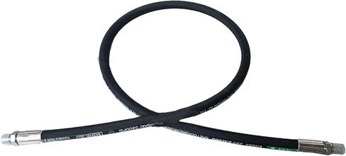 HaiChi 26711-08-08-RW- Hydraulic Hose Swivel Assembly 1/2" Hydraulic Hose with Female JIC X Female JIC, 60" Long (3988 psi), Black in Saudi Arabia