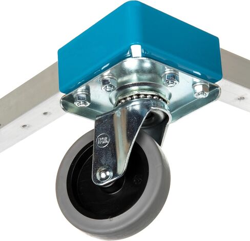 Carlisle FoodService Products Cateraide Metal Dolly for TC1826N Carriers with Reinforced Corners for Catering and Events, Aluminum, 28.63 x 22 Inches, Silver in Saudi Arabia