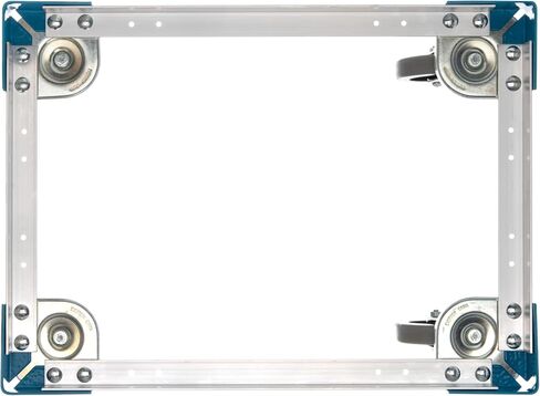 Carlisle FoodService Products Cateraide Metal Dolly for TC1826N Carriers with Reinforced Corners for Catering and Events, Aluminum, 28.63 x 22 Inches, Silver in Saudi Arabia