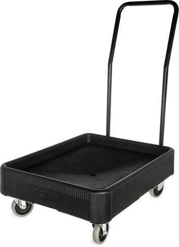 منتجات Carlisle FoodService Products Cateraide Metal Dolly لحاملات TC1826N ذات زوايا معززة لتقديم الطعام والمناسبات، ألومنيوم، 28.63 × 22 بوصة، فضي in Kuwait
