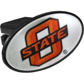 Siskiyou Sports NCAA Oklahoma State Cowboys Plastic Oval Hitch Cover, Class III