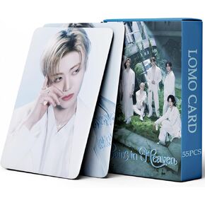PYAJUU Nct Dream Photocards K-POP Nct Dream Rains in Heaven Photo Cards 55PCS Nct Dream LOMO Cards Gift for Fans Nct Dream Merch