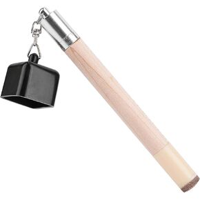 VBESTLIFE 2 in 1 Chalk Holder Cue Tip Pricker Tool, Billiard Snooker Pool Cue Tip Pricker Tool