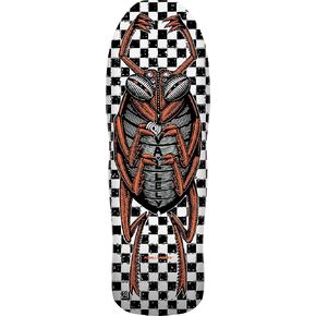 Powell Peralta Mike Vallely Bug Reissue Skateboard Deck, 10" x 30.25", White