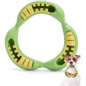 Ultra Durable Dog Chew Toys for Aggressive Chewers -Dog Toy Toughest Indestructible Dog Toys for Aggressive Heavy Chewers Small-Medium Dogs Puppy Pet Teething Toys Large