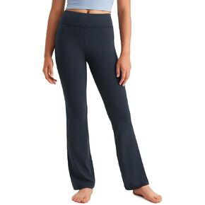 CRZ YOGA Girls Butterluxe Flare Leggings - Kids High Waist Bell Bottoms Bootcut Lounge Casual Active Yoga Dance Pants