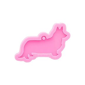 Corgi Silicone Keychain Mold - Resin Mold - Silicone Key Chain Mold