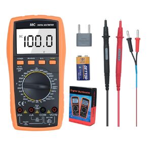 925 Digital Multimeter Full Screen 10000 Counts LCD Display NCV Diode 500mAh Lithlum Battery Frequence New Smart Tester