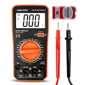 925 Digital Multimeter Full Screen 10000 Counts LCD Display NCV Diode 500mAh Lithlum Battery Frequence New Smart Tester