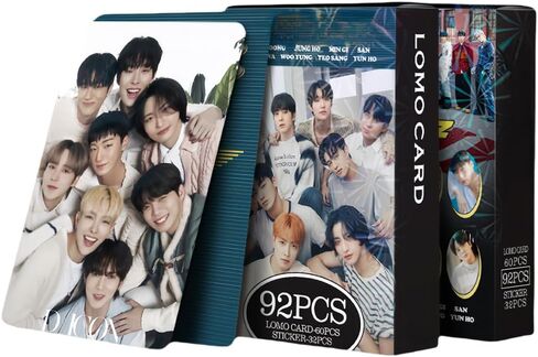92 قطعة من بطاقة eez Photocard at eez THE WORLD EP.FIN: بطاقات ويل لومو في eez ألبوم صور جديد بطاقات هدايا بطاقات Lomo Merch in Kuwait