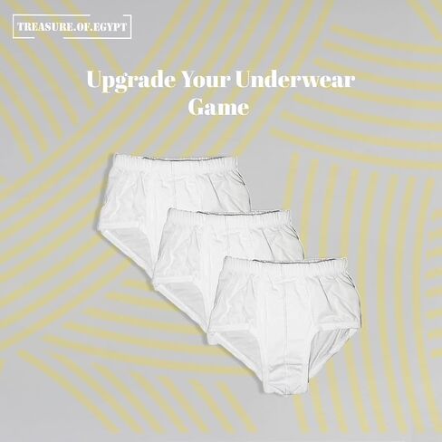 100% Cotton men's Underwear Woven Boxer Slip 3 Pack, Relaxed Fit, Moisture Wicking || Loose Knit Boxer in Saudi Arabia