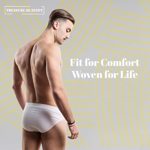 100% Cotton men's Underwear Woven Boxer Slip 3 Pack, Relaxed Fit, Moisture Wicking || Loose Knit Boxer in Saudi Arabia