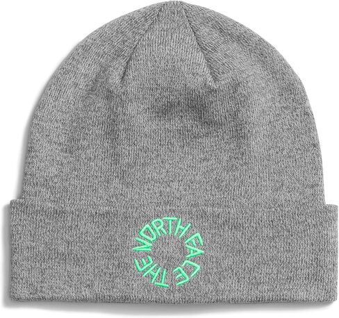 The North FACE Dock Worker Recycled Beanie, TNF Black/Asphalt Grey, One Size in Saudi Arabia