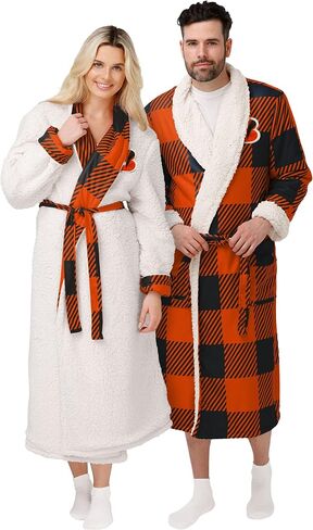 FOCO Cincinnati Bengals NFL Lounge Life Reversible Robe in Saudi Arabia