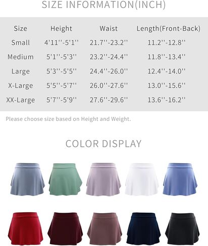 Phoeswan Ballet Skirt for Women, Pull on Elastic Waist Dance Skirt, A-Line Adult Ballet Skirt for Dancing, Ice Skating in Saudi Arabia